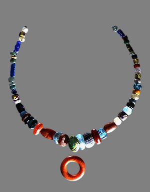 The Pagan Lady’s necklace, excavated in 1984