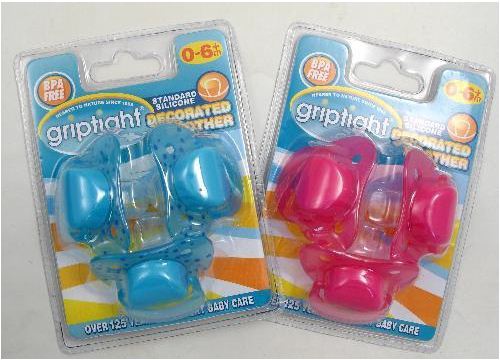 'griptight' soother
