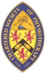 Charted Society of Physiotherapists logo