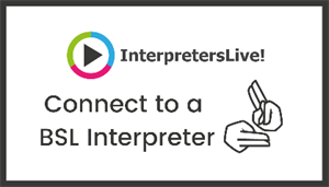 Button - Connect to a BSL Interpreter via InterpretersLive