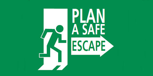 Plan a safe escape