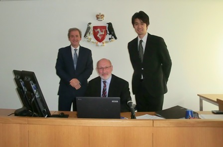Image of the three judges in Court 7