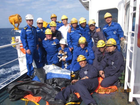 Manx tanker rescue - 2014