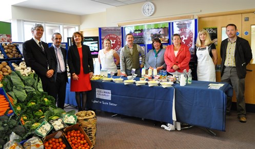 Commitment to local produce celebrated at Noble's Hospital