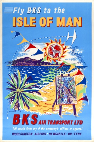 1950s holiday poster