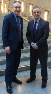 Minister Ronan and Richard Lochhead
