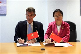 Minister Skelly And Ms Zhang Wenning