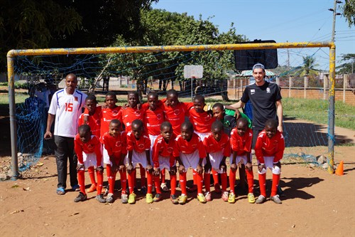 Post Office helps send parcel of Isle of Man football kits to children in Tanzania