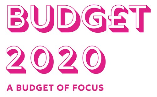 Budget 2020 white