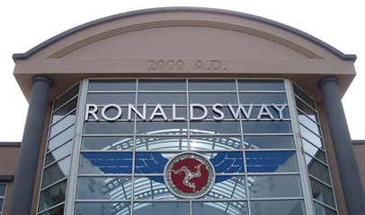 Ronaldsway Airport frontage