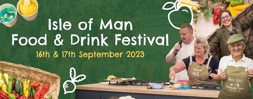 IOM Food and Drink Festival banner 2023