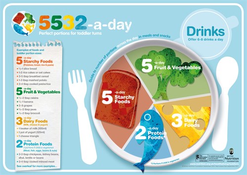 5532 a day - perfect portions for toddlers