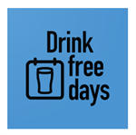Drink free days app icon