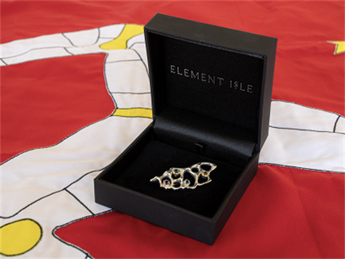 Bespoke Manx brooch sent to Her Majesty The Queen to mark Platinum Jubilee
