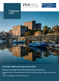 Health and lifestyle survey 2019 cover - shot of Castle Rushen