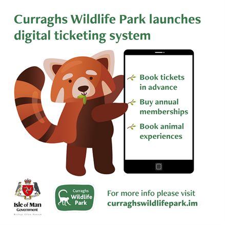 Curraghs Wildlife Park launches digital ticketing system - book tickets and animal experiences,, buy annual memberships, and more