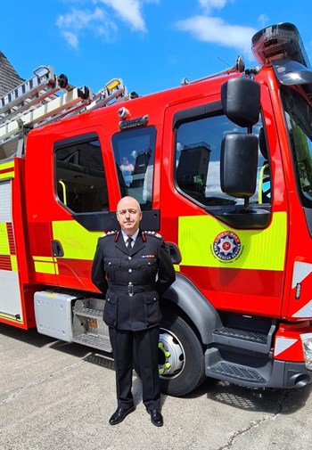 Chief Fire Officer Mark Christian