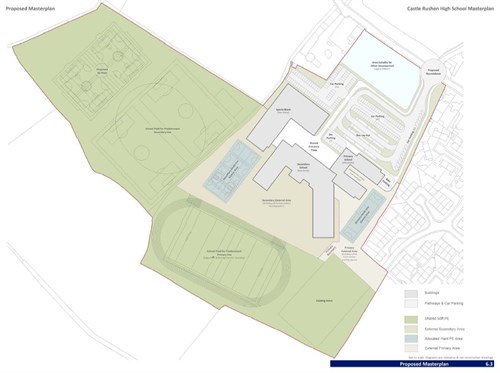 Proposed Castle Rushen High School Masterplan