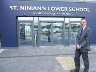 Andy Fox at St Ninian's Lower School