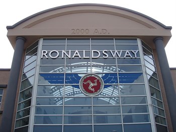 Ronaldsway Front Signage
